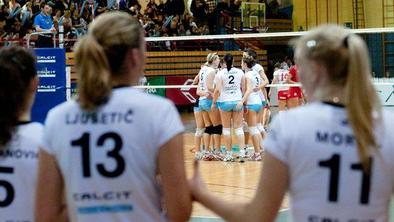 Pričakovan finale: Nova KBM Branik vs. Calcit Volleyball