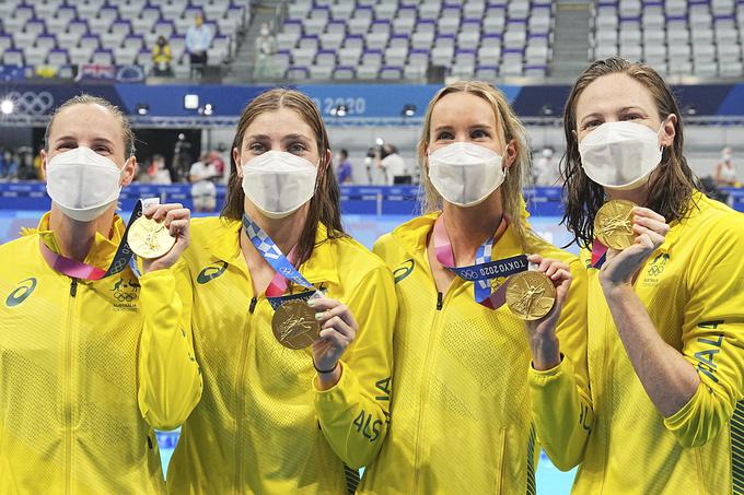 Wilsonova je bila del zlate avstralske štafete v Tokiu 4x100 metrov. | Foto: Guliverimage/Vladimir Fedorenko