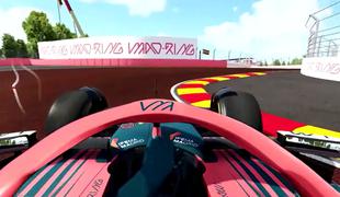 Zapeljite se po stezi Madring, ki bo najboljša v F1 #video