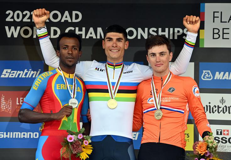 Leta 2021 je Baroncini postal svetovni prvak v kategoriji mlajših članov. | Foto: Reuters