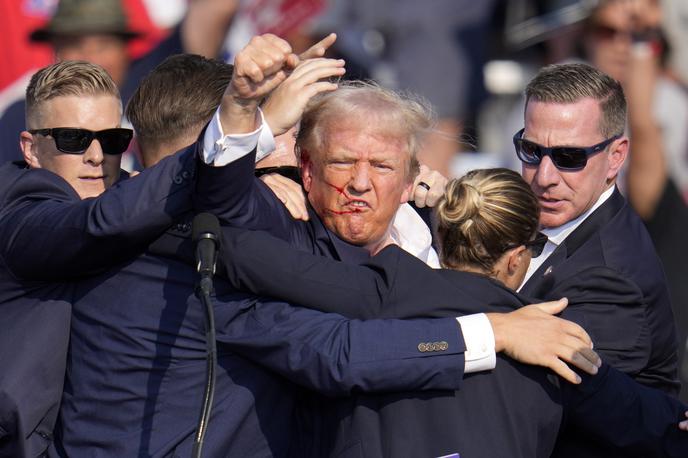 Donald Trump atentat | Tako Cerar kot Udovič napad obsojata in menita, da bo pustil posledice na predsedniški kampanji.  | Foto Guliverimage
