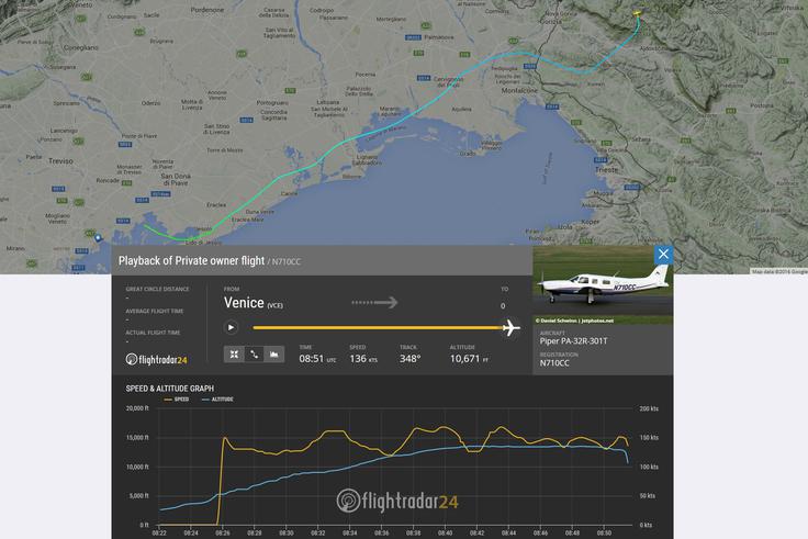 Potem ko je pilot javil težave z zaledenitvijo, so v kontroli zračnega prometa prejeli le še klic na pomoč. | Foto: 