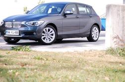 BMW 1 uradno zapeljal na slovenske ceste
