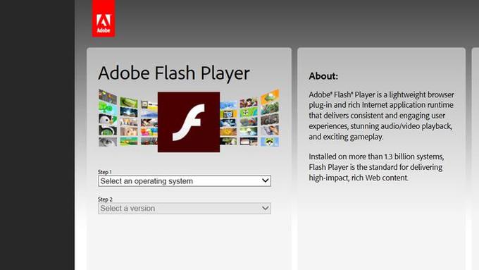 Zaslon, ki ga je v zadnjih dveh desetletjih zagotovo videl marsikateri uporabnik osebnih računalnikov - namestitev Adobe Flash Playerja.  | Foto: Matic Tomšič