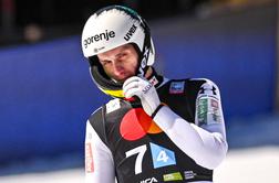 Domen Prevc po srhljivem trenutku v Planici: Videl sem se že, da me bo obrnilo okoli