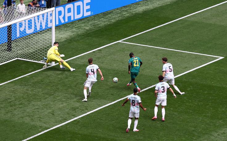 Habib Diarra je Senegalce popeljal v vodstvo. | Foto: Reuters