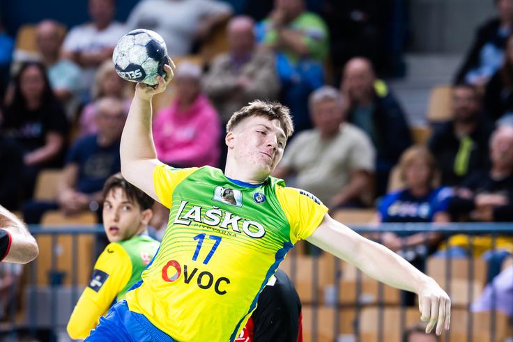 Aljuš Anžič je ob zmagi Celja dosegel kar 17 golov. | Foto: Jure Banfi