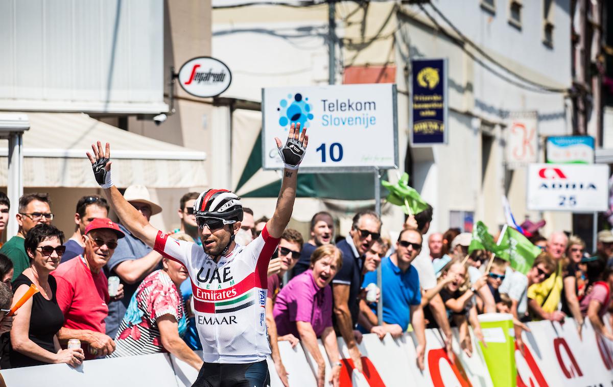 Diego Ulissi | Diegoo Ulissi je osvojil 3. etapo in postal novi vodilni na dirki Po Sloveniji. | Foto Peter Podobnik/Sportida