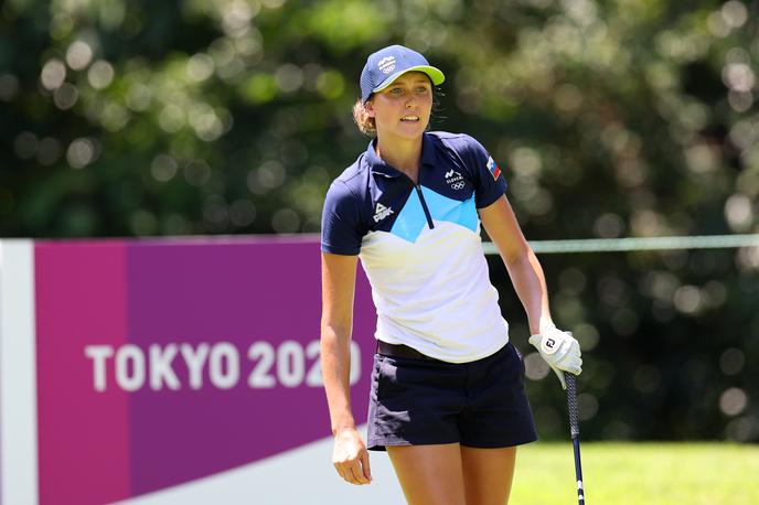 Pia Babnik olimpijske igre Tokio | 17-letna Slovenka Pia Babnik je po treh od štirih tekmovalnih dni na 45. mestu. | Foto Reuters