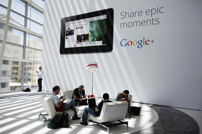 Google+ naj bi ob otvoritvi 28. junija 2011 privabil trume uporabnikov z dominantnega Facebooka. Ideja je bila očitno preveč visokoleteča. | Foto: Reuters