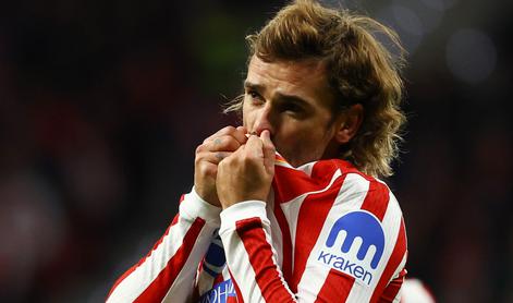 Oblakovi slavili na krilih razigranega rezervista Griezmanna