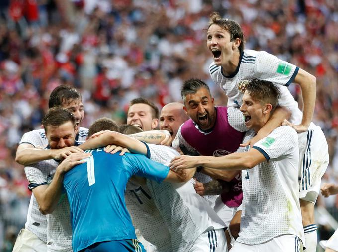 Rusi so v osmini finala presenetljivo vzeli mero Špancem. | Foto: Reuters