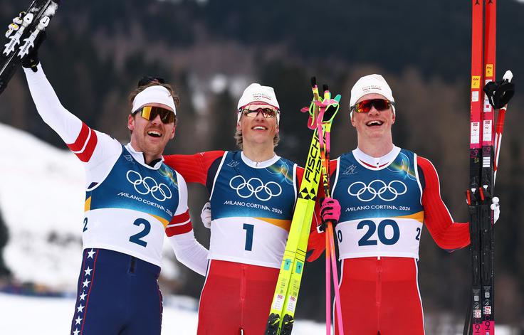Klaebo ostaja nesporni kralj smučarskega teka in še posebej sprinta. | Foto: Reuters