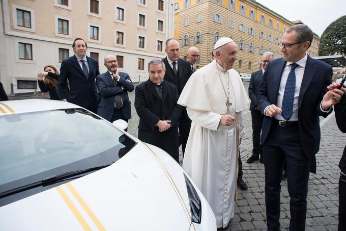 Lamborghini huracan papež | Foto: Lamborghini