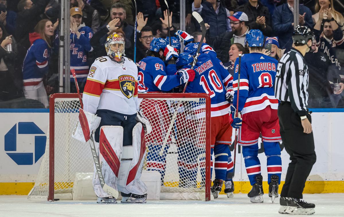 New York Rangers | Hokejisti New York Rangers so premagala vodilno ekipo tekmovanja. | Foto Reuters