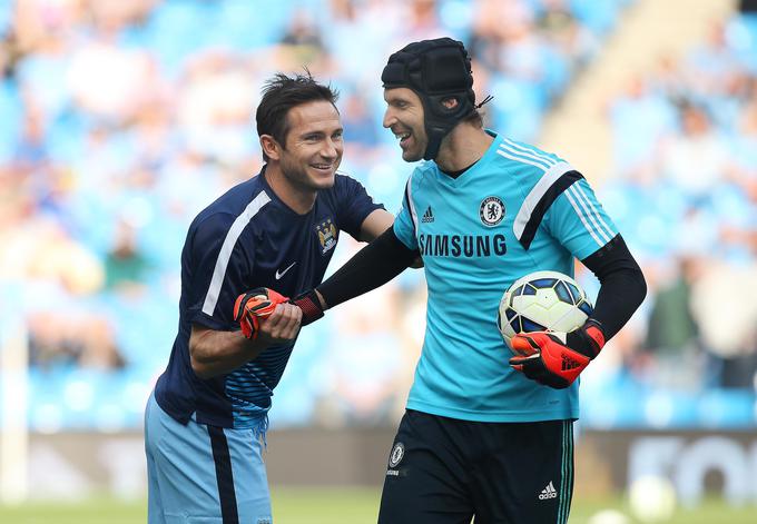 Lampard in Čech sta bila soigralca kar deset let. Skupaj sta osvojila premier ligo, pokal FA, ligo prvakov in ligo Europa. | Foto: Reuters