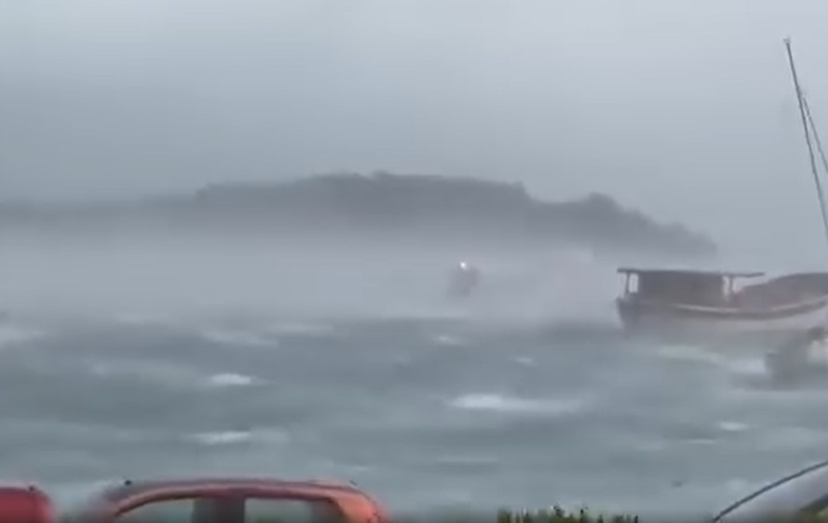 Hrvaška neurje | Foto Crometeo/X