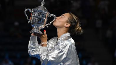 Sabalenka po triumfu v New Yorku povečala prednost