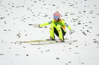 Junak Kraft se je spogledoval z rekordom, Prevc in Tepeš le do zadoščenja