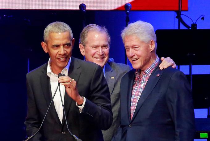 Obama Bush Clinton | Foto: Reuters