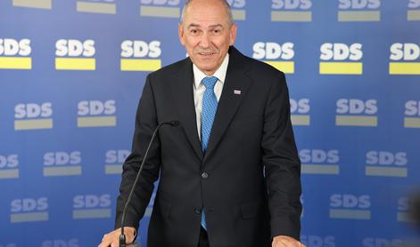 Janezu Janši deseti mandat na čelu SDS