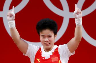 Kitajka z olimpijskim rekordom do zlata