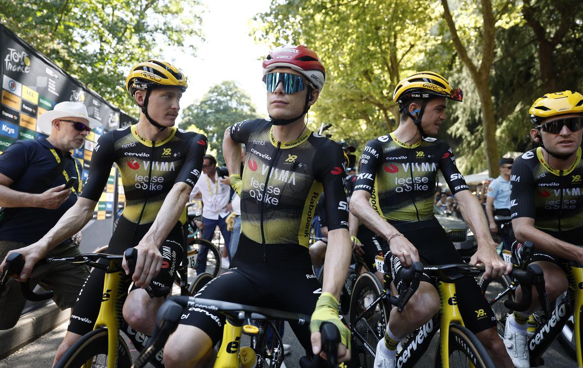 Jonas Vingegaard, Visma | Lease a Bike | Pri Vismi so imeli načrt. | Foto Reuters