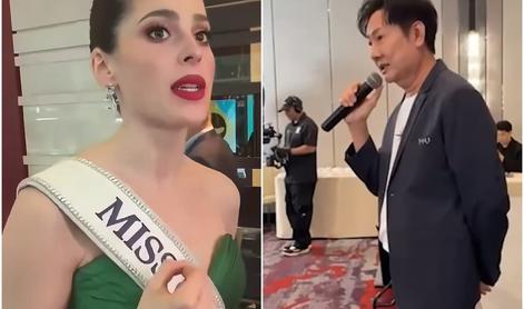 Škandal na Miss Universe: direktor je mis Mehike oklical za lažnivko in neumno