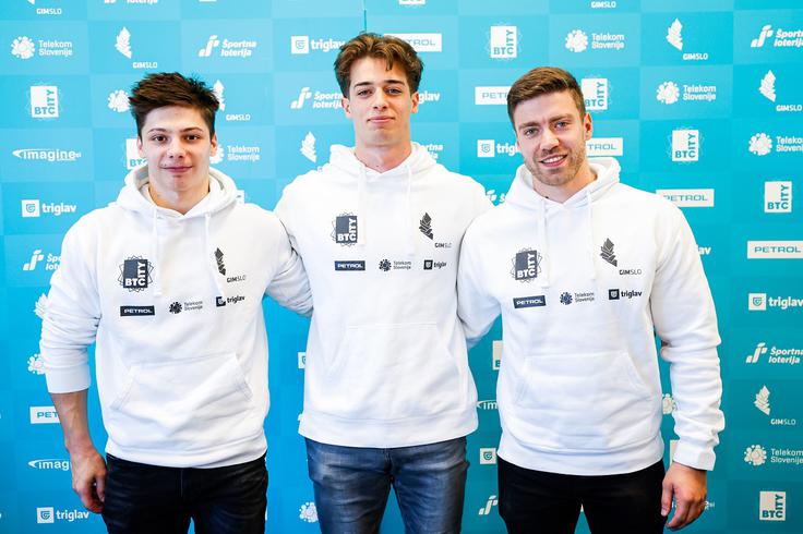 Na SP nastopajo (od leve proti desni) Anže Hribar, Gregor Rakovič in Luka Bojanc. | Foto: Aleš Fevžer