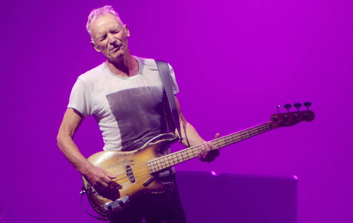 Sting (Gordon Sumner) | Sting še naprej koncertira, takole je julija nastopal v Areni Obelisk v Suffolku v Veliki Britaniji. | Foto Guliverimage