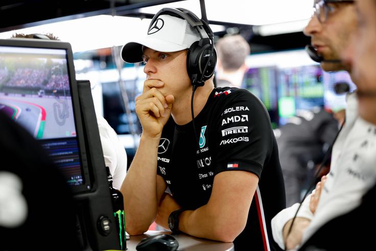 Mick Schumacher, sin Michaela Schumacherja. | Foto: AP / Guliverimage