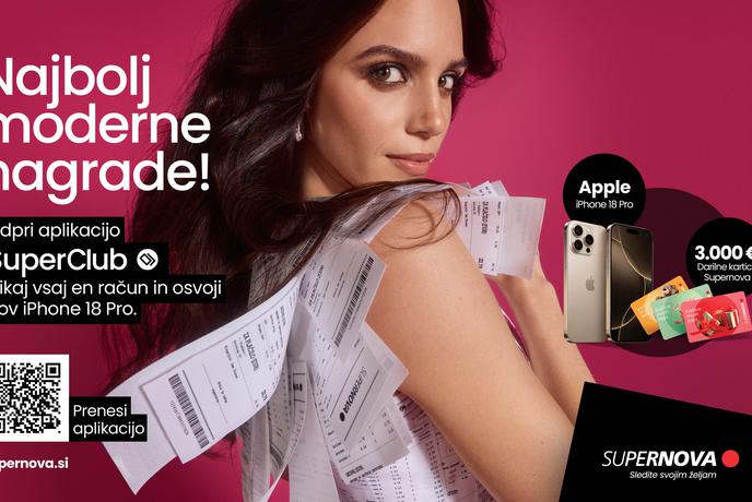 Nov iPhone 18 Pro? V SuperClubu je lahko tvoj.