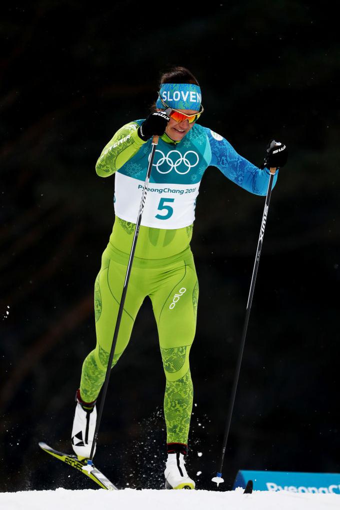 Katja Višnar je na olimpijskih igrah v Pjongčangu zasedla 16. in 8. mesto. | Foto: Guliverimage/Getty Images