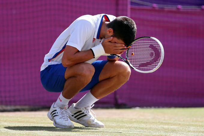 Novak Đoković se je moral v Londonu zadovoljiti s četrtim mestom. | Foto: 