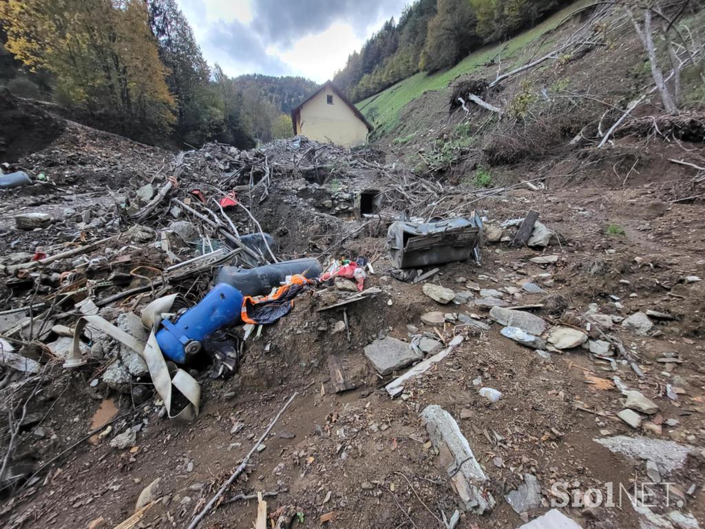 po plazu Kosmač Nakrst