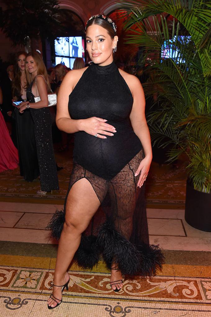 Ashley Graham nosečniški stil | Foto: Getty Images