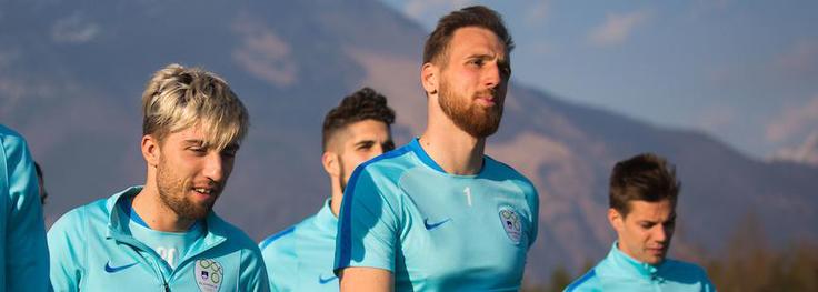 Vroce Jan Oblak, Kevin Kampl | Foto: Žiga Zupan/Sportida