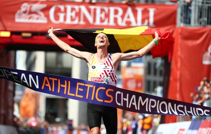 Koen Naert je evropski prvak v maratonu. | Foto: Reuters