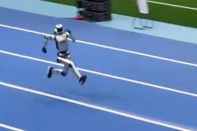 humanoidni robot, rekord, tek, Usain Bolt, Lightening | Foto X/@Breaking911