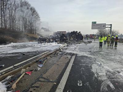 Na Darsu so se oglasili z informacijo o poškodbah na štajerski avtocesti