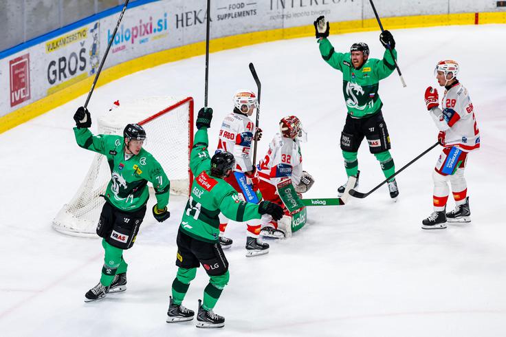 HK Olimpija KAC Celovec | Foto: Aleš Fevžer