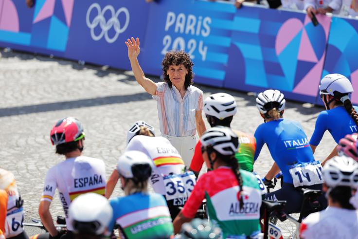 Jeannie Longo je bila starterka ženske kolesarske dirke na olimpijskih igrah v Parizu 2024. | Foto: Guliverimage