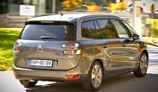 Citroën C4 grand picasso: družinski 7-sedežnik z japijevsko obliko