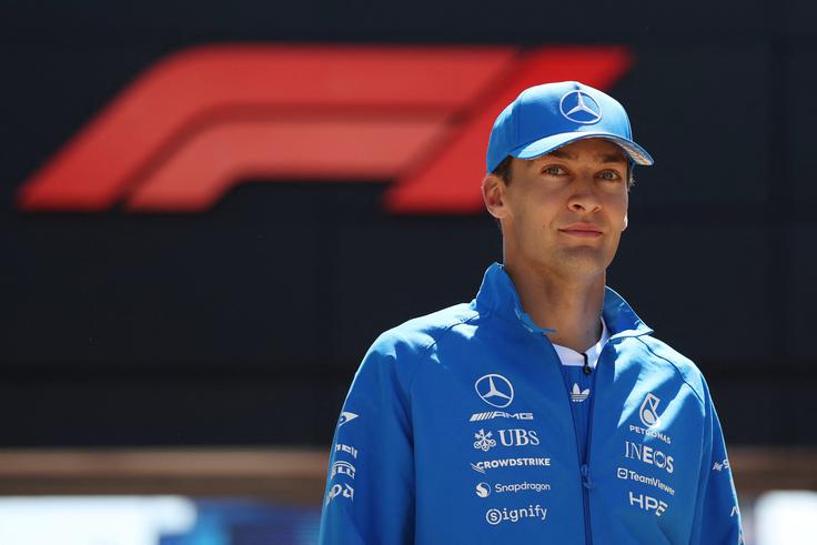 George Russell je prvi favorit tega konca tedna. | Foto: Reuters