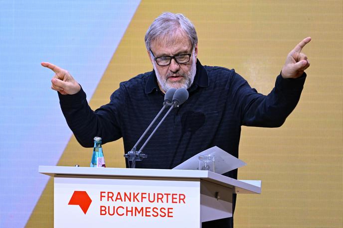 Slavoj Žižek | Žižkov govor je na odprtju Frankfurtskega knjižnega sejma vzbudil močne odzive. | Foto Guliverimage