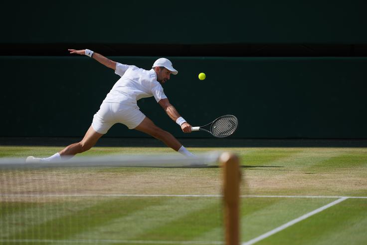 Novak Đoković tudi v druge niz ni bil kos prvemu igralcu sveta. | Foto: Guliverimage