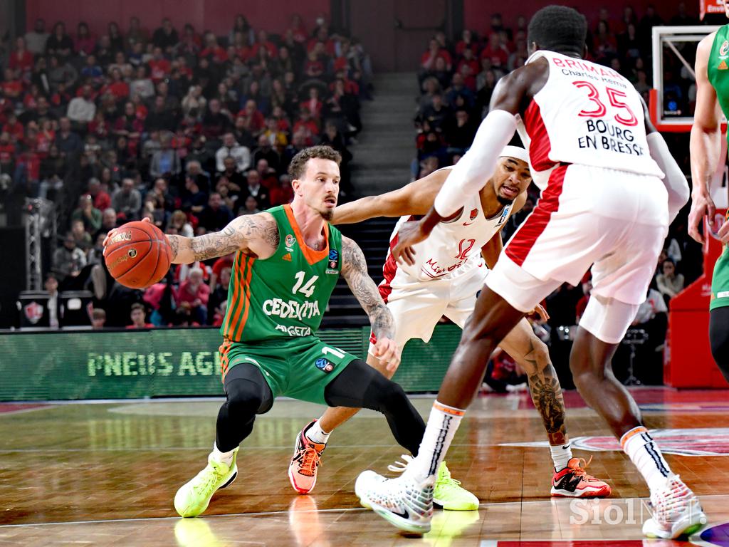 EuroCup: JL Bourg - Cedevita Olimpija