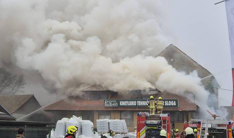 Stari mlin v Beltincih namerno zažgal 23-letni domačin #foto