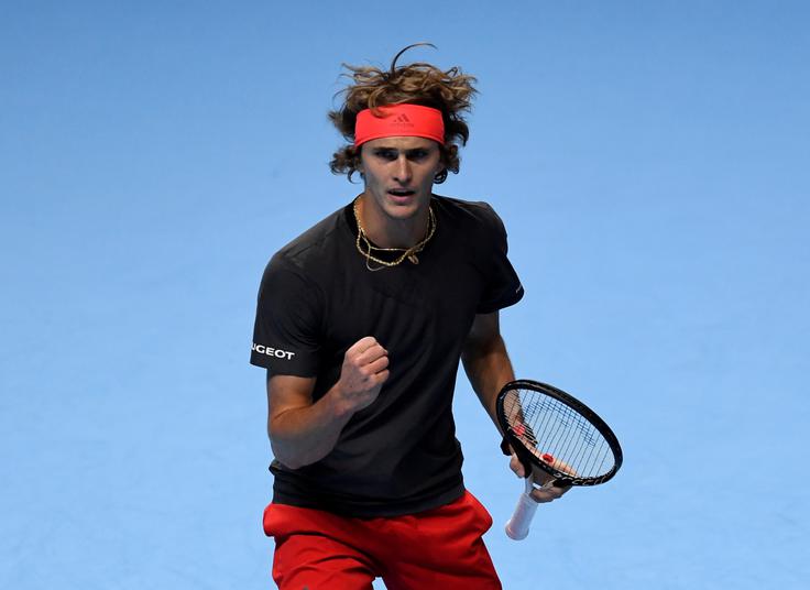 Aleksander Zverev je proti Marinu Čiliću dosegel prvo zmago. | Foto: Reuters
