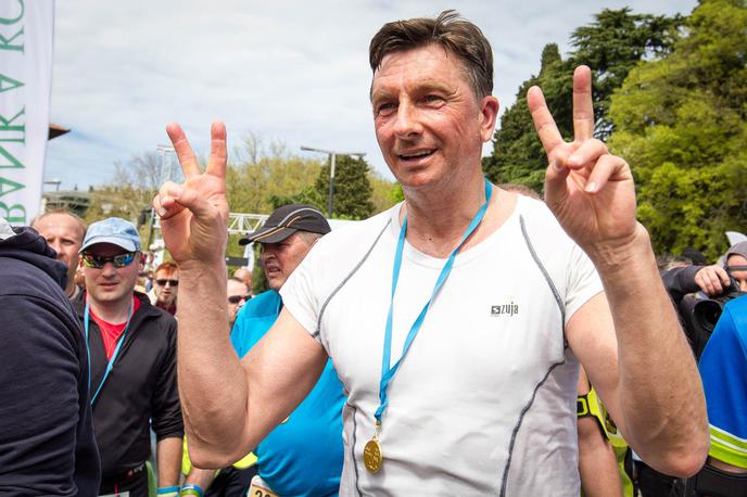 Borut Pahor Istrski maraton | Foto Peter Kastelic